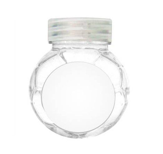 Mini Baleiro Decorativo Bola de Futebol com tampa transparente 4063026