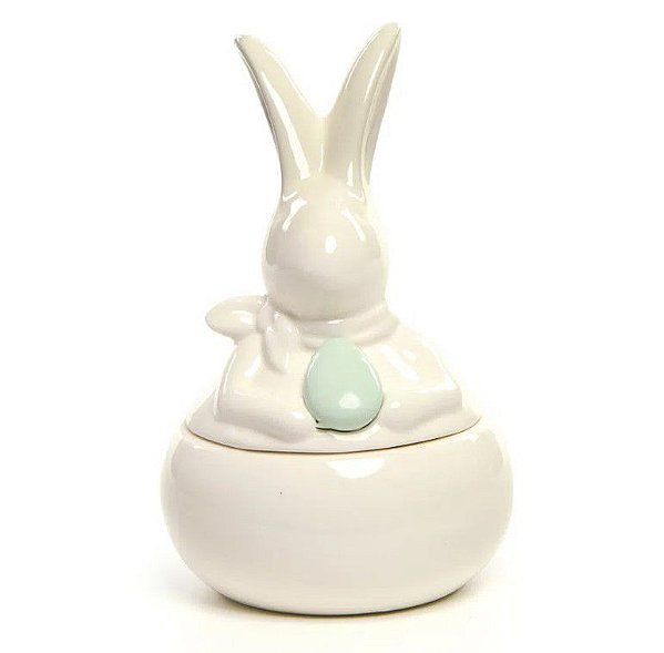 Coelho de Ceramica Porta Objetos - Cromus 1822768