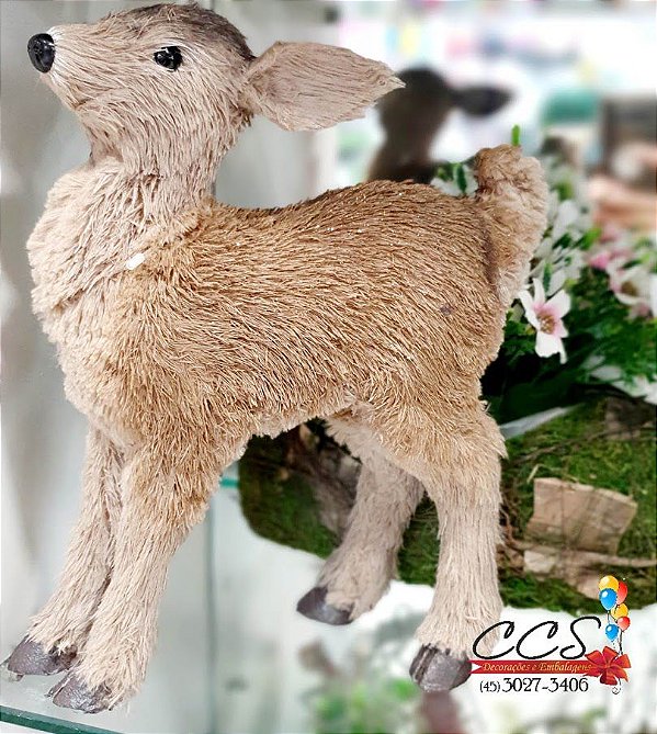 Cervo Decorativo Cecilia Dale P Cromus 1361902