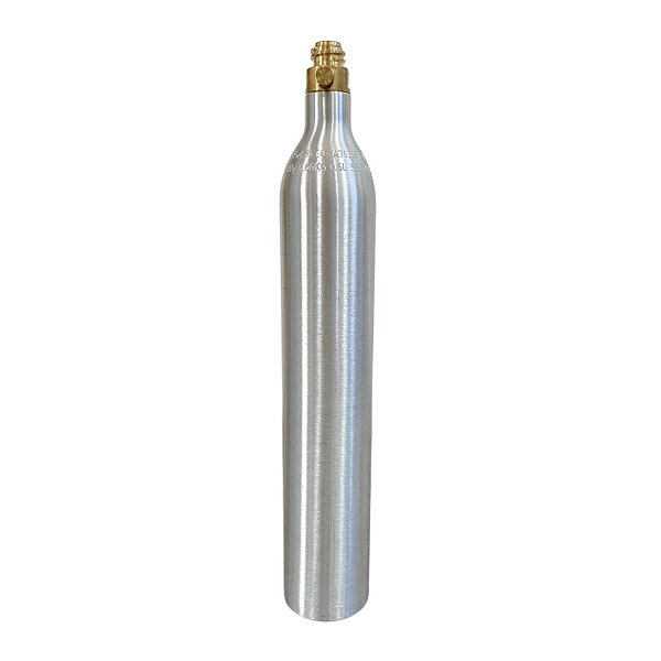 Cilindro de Alumínio para CO2 - Capacidade 400g (vazio) - (HBS0303-01)