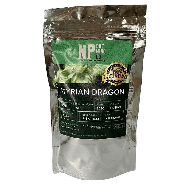 Lúpulo Hoppris Styrian Dragon - 50g (pellets)