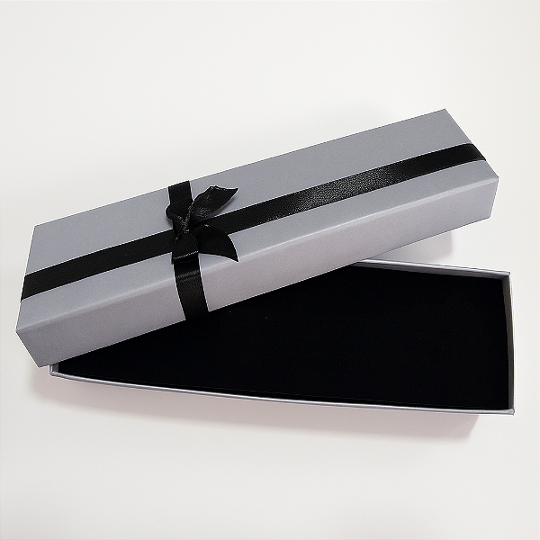Caixa cartonada cinza para Caneta Crown