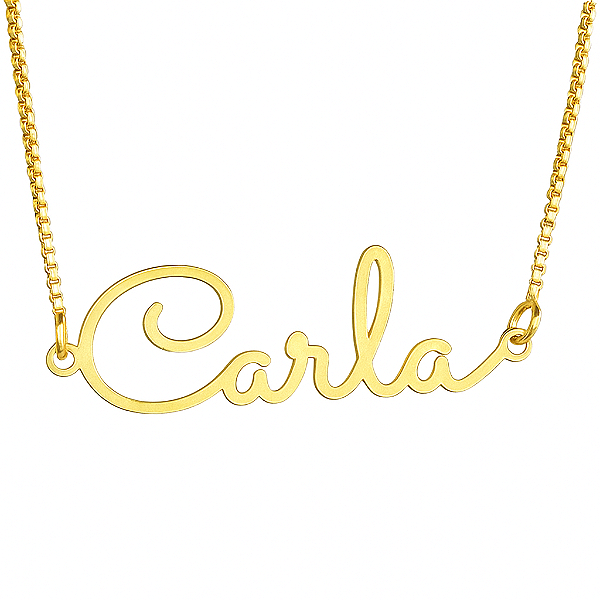 Colar personalizado com nome