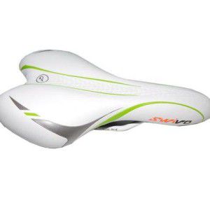 Selim (Banco)Ultimate Swivo Espuma para Bicicletas MTB Branco Verde