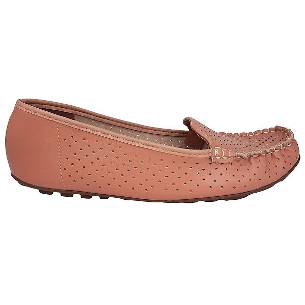 Sapato Mocassim Feminino Confortável Rasteira Sapatilha