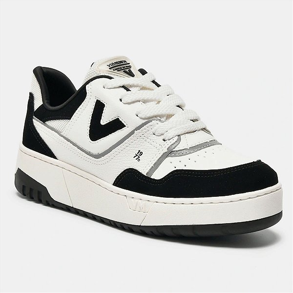 Tênis Via Marte Feminino Nb 550 Street Skate Branco/preto
