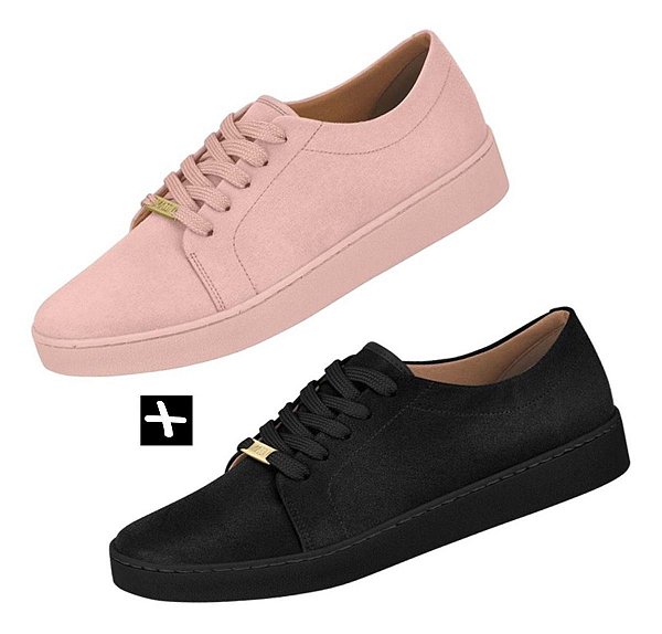 tenis vizzano preto feminino