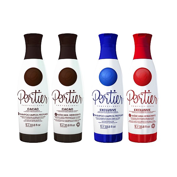 Portier Exclusive (2x1000ml) + Portier Cacao (2x1000ml)