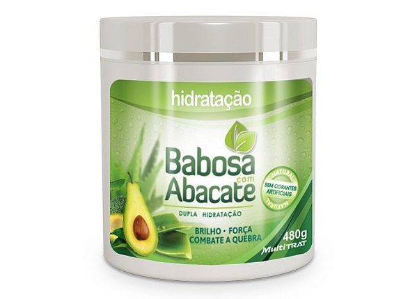 Hidratação Babosa com Abacate