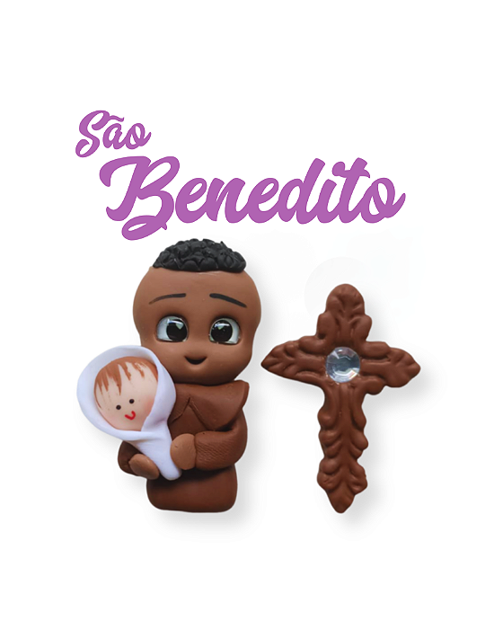 Kit para terço - São Benedito