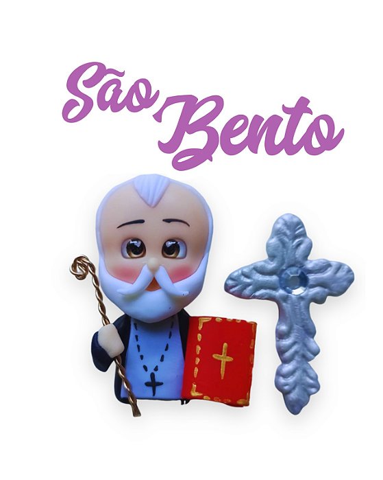 Kit para terço - SÃO BENTO