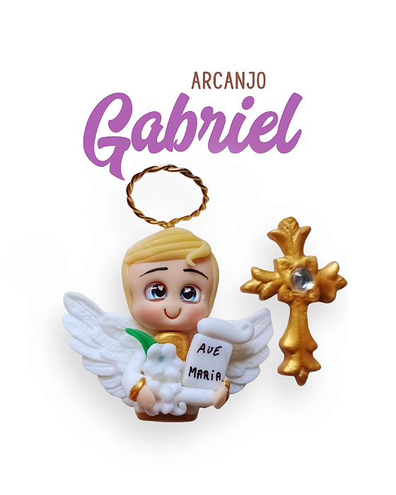 Kit para terço- Arcanjo Gabriel