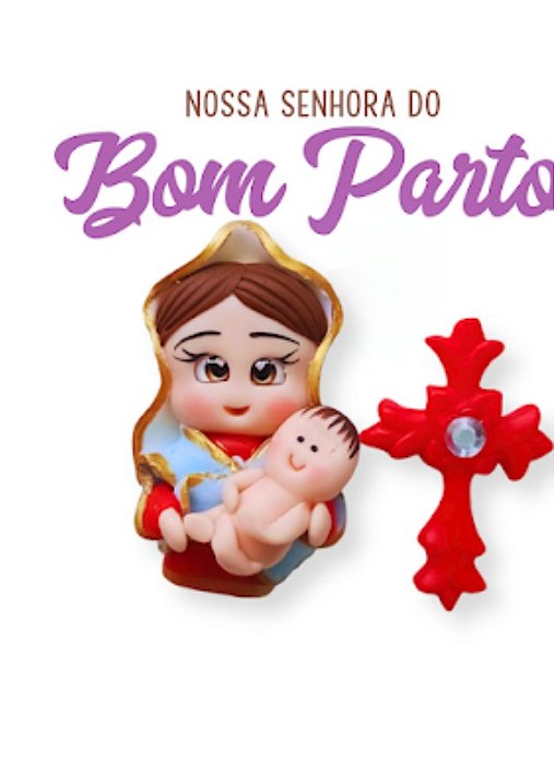 Kit  para terço - Nsa.Sra. do Bom Parto