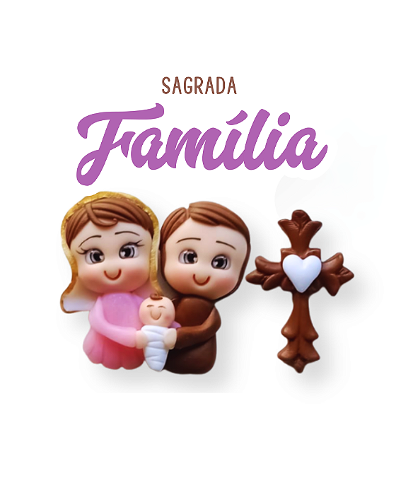 Kit  para terço - Sagrada Família
