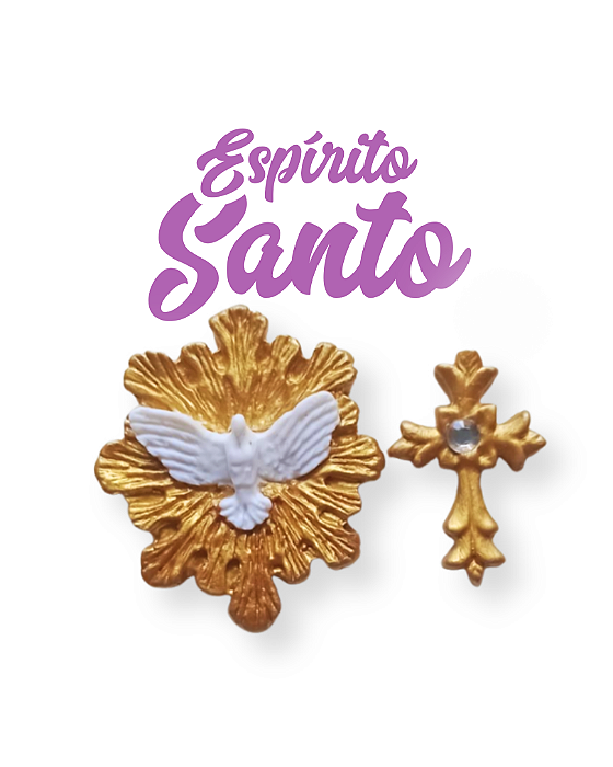 Kit  para terço - Espírito Santo