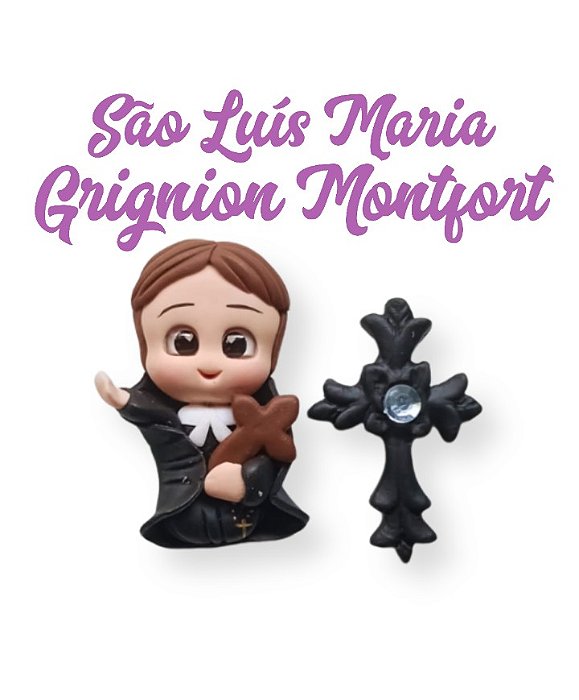 Kit  para terço - São Luís Maria Montfort
