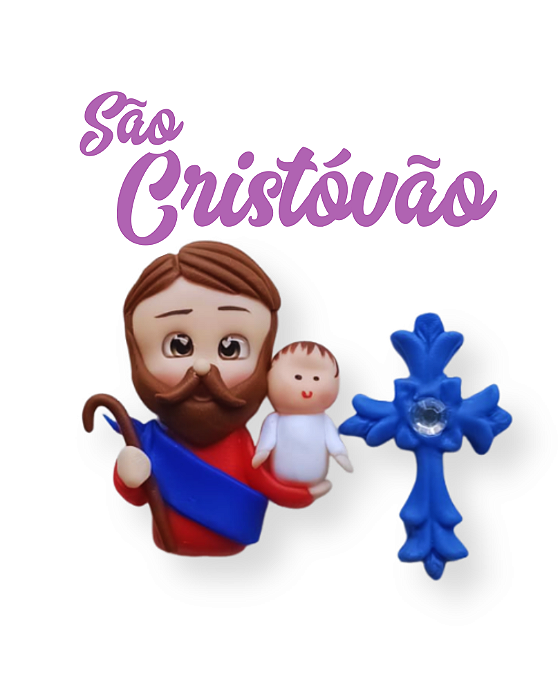Kit  para terço - São Cristóvão