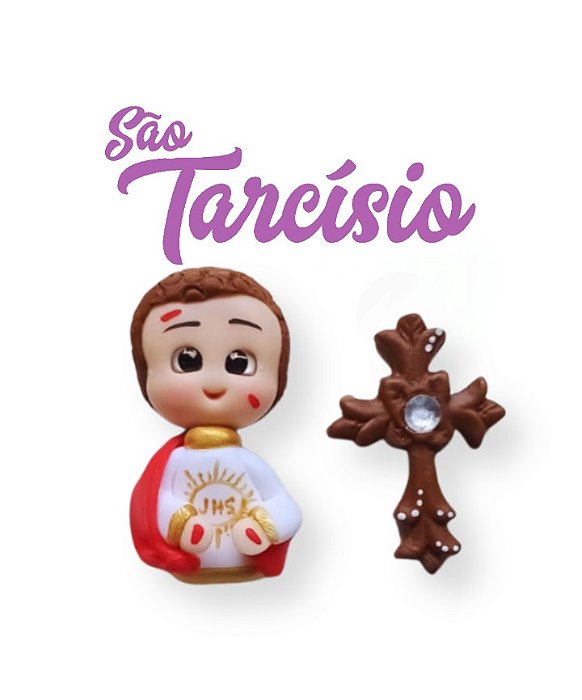 Kit  para terço - São Tarcísio