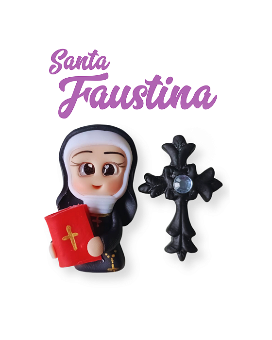 Kit  para terço - Santa Faustina Kowalska