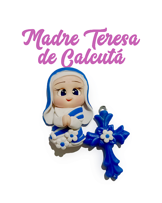 Kit  para terço - Madre Tereza de Calcutá