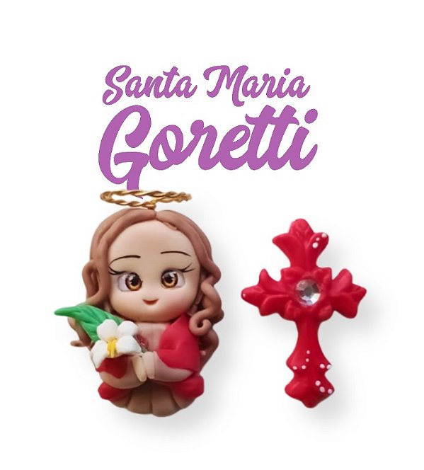 Kit para terço - SANTA MARIA GORETTI
