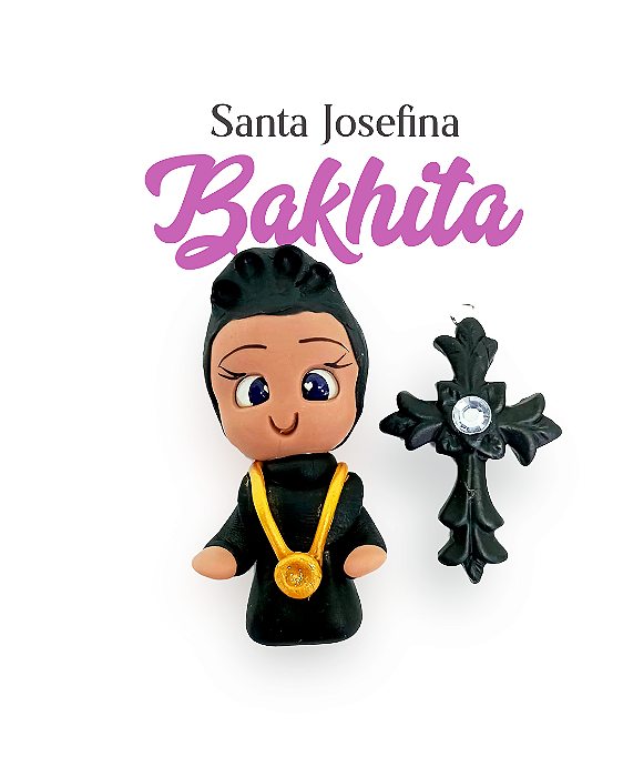 Kit para terço - Santa Josefina Bakhita-Africana