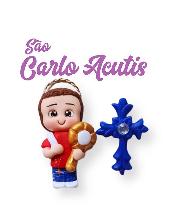 Kit para terço - São Carlo Acutis