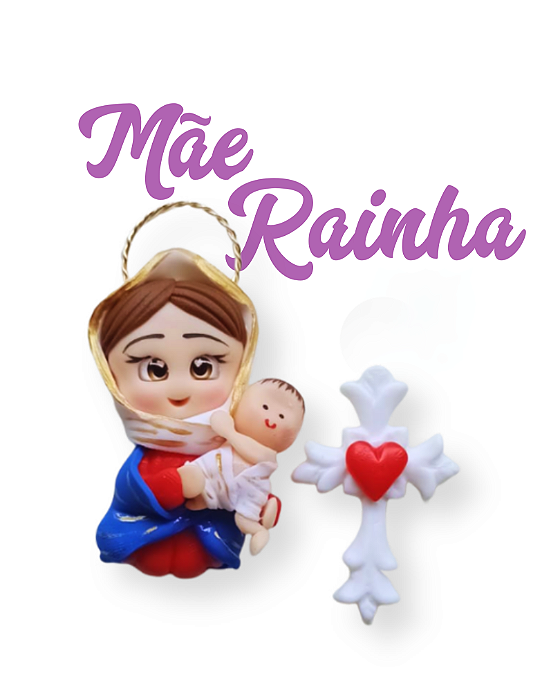 Kit para terço - Mãe Rainha