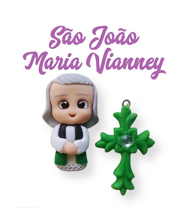 Kit para terço - São João Maria Vianney