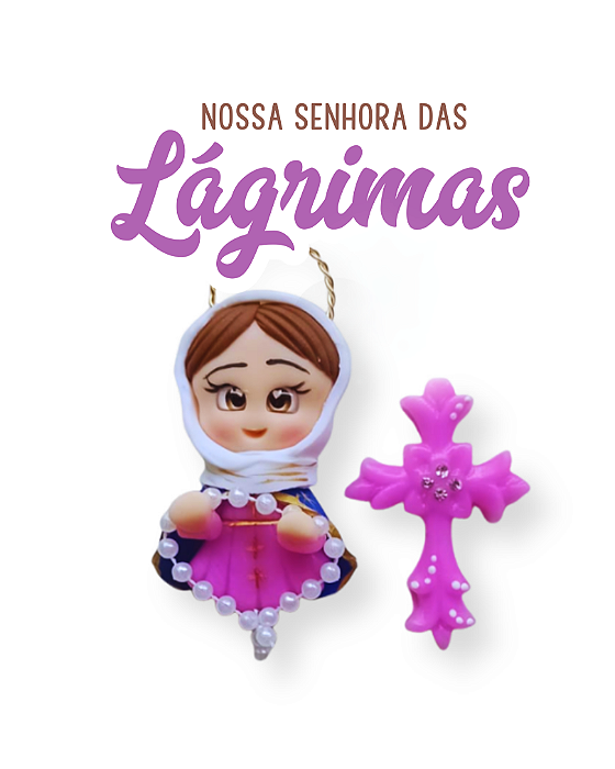 Kit  para terço - Nsa.Sra. da Lágrimas