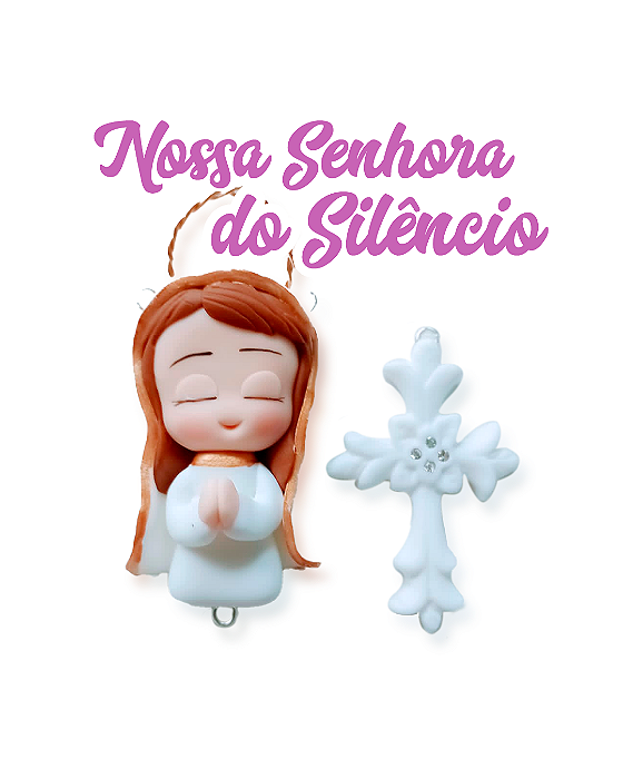 Kit  para terço - Nsa.Sra. do Silêncio