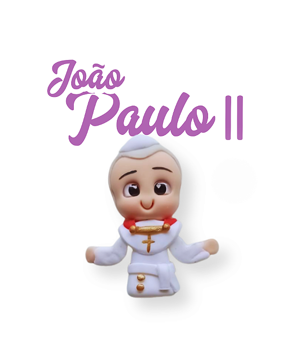 Imã de geladeira - Papa João Paulo II