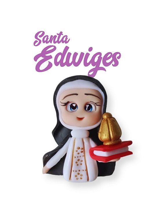 Imã de geladeira - Santa Edwiges