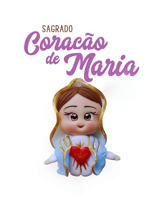 Imã de geladeira - Sagrado Coração de Maria
