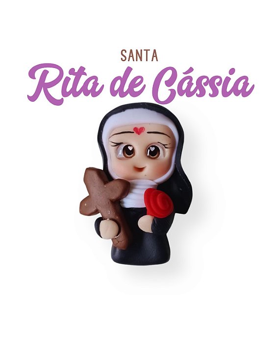 Imã de geladeira - Santa Rita