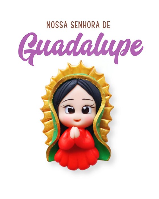 Imã de geladeira - Nsa. Sra. De Guadalupe