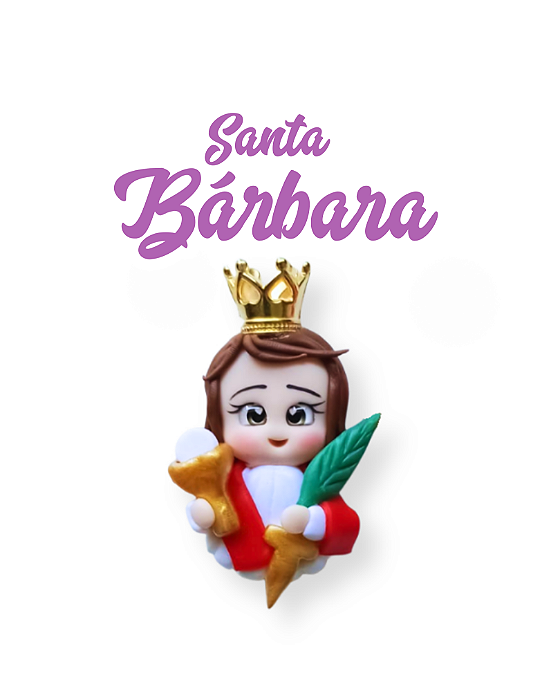 Imã de geladeira - Santa Bárbara
