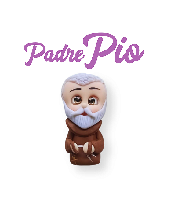 Imã de geladeira - Padre Pio