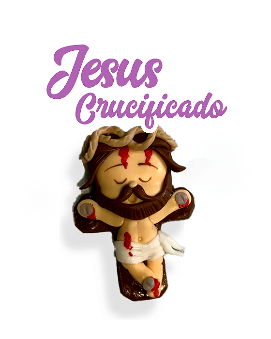 Imã de geladeira - Jesus Crucificado