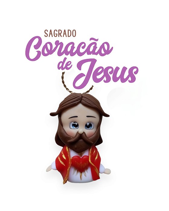 Imã de geladeira - Sagrado Coração de Jesus