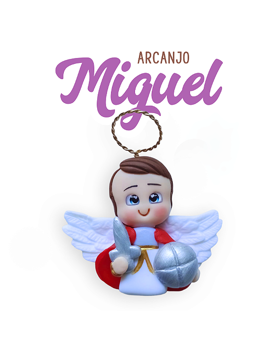 Imã de geladeira - Arcanjo Miguel