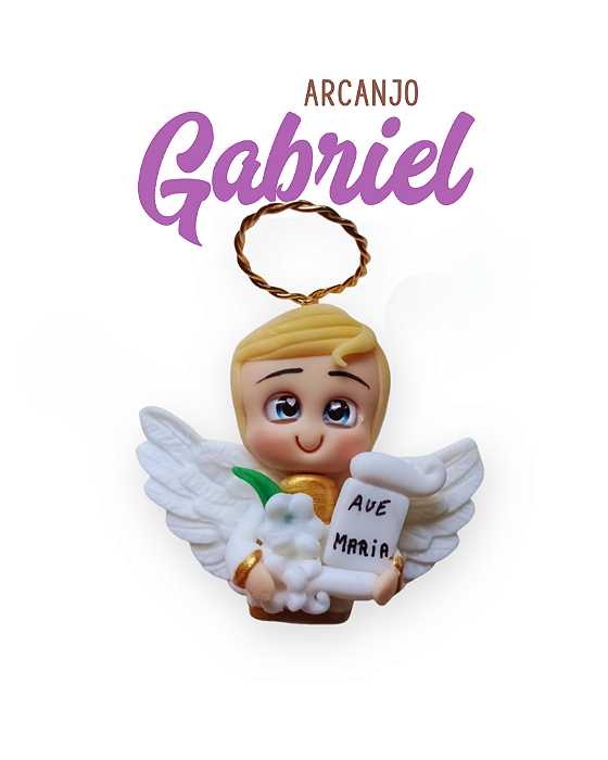 Imã de geladeira - Arcanjo Gabriel