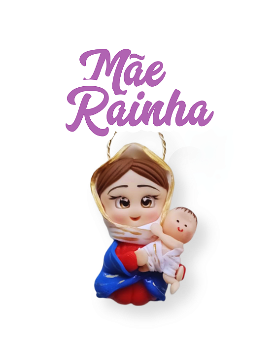 Imã de geladeira - Mãe Rainha
