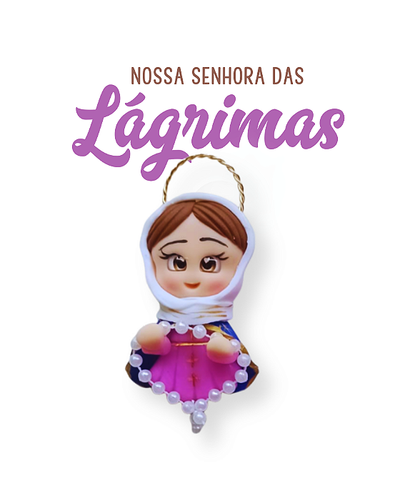 Imã de geladeira - Nsa. Sra. Das Lágrimas