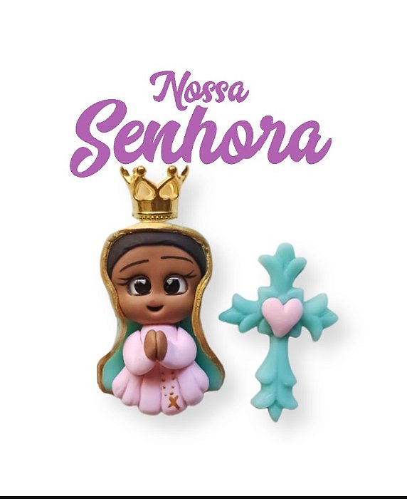 Kit para terço - Nossa Senhora Aparecida -1