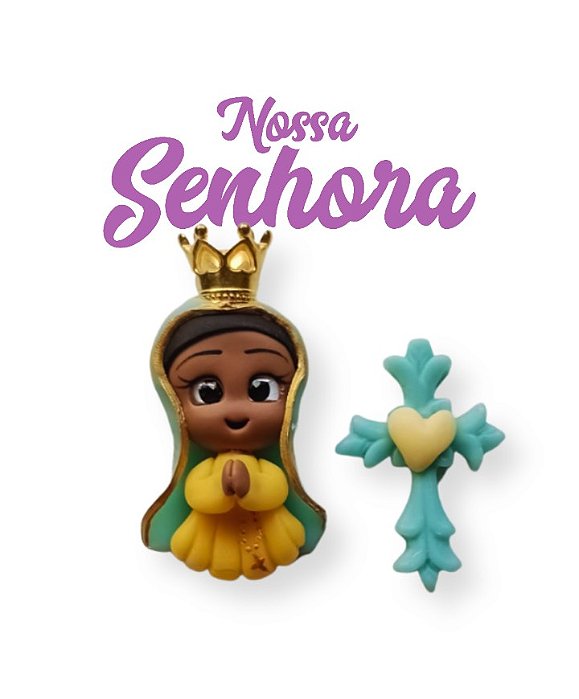 Kit para terço - Nossa Senhora Aparecida -2