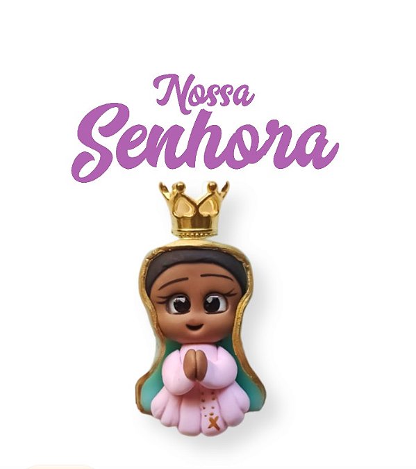 Aplique para chaveiro -  Nsa. Aparecida -1
