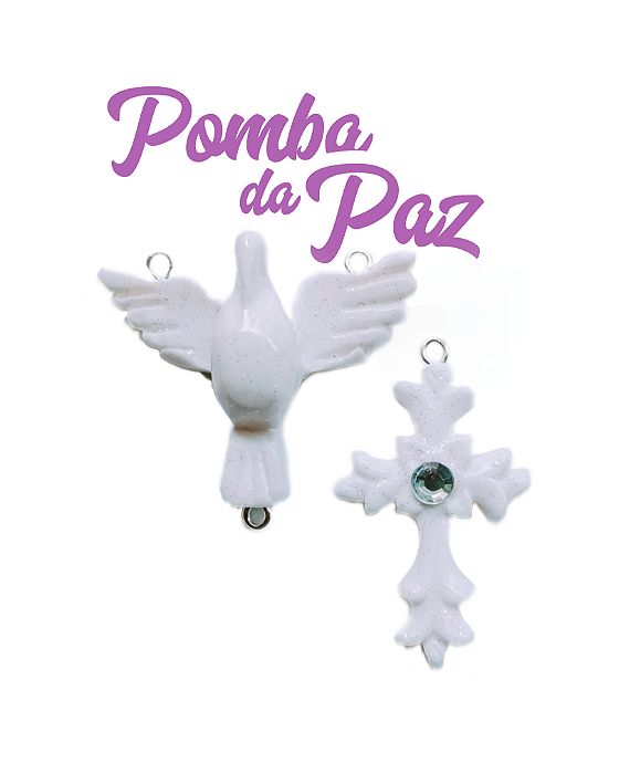 Kit para terço - Pomba da Paz