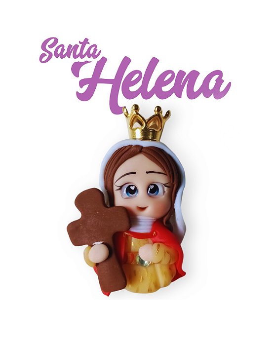 Aplique para chaveiro -  Santa Helena
