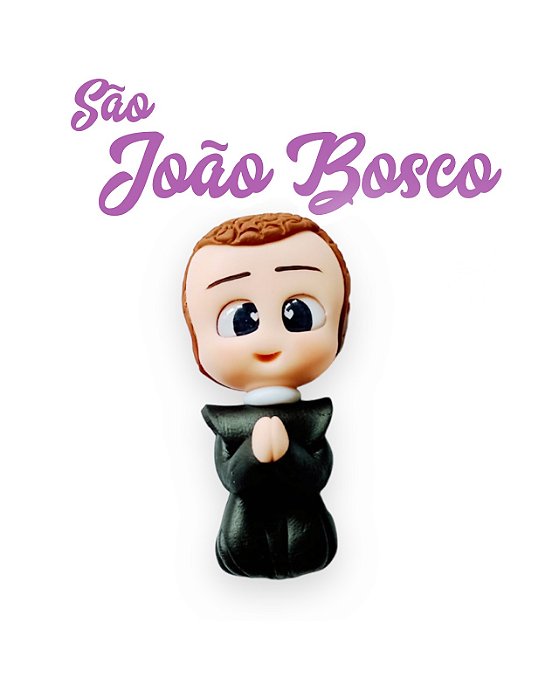 Aplique para chaveiro -  São João Bosco